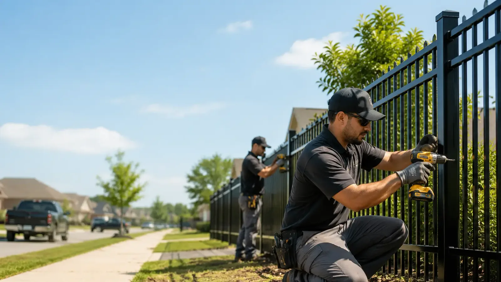 Metal Fence Installation in Buena Vista, TN
